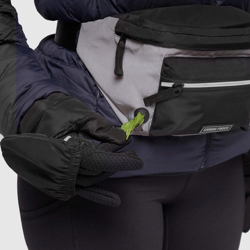 2-in-1 Dog Walking Puffer Gloves
